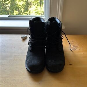 Men's Black timerberland boots
